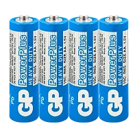 Батарейка GP PowerPlus R6 AA Shrink 4 Heavy Duty 1.5V (4/40/200/1000)