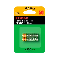 Аккумулятор предзаряженный RTU Kodak HR03 AAA BL2 NI-MH 850mAh (2/20/240/20160)