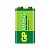 Батарейка GP GreenCell Крона 6F22 Shrink 1 Heavy Duty 9V (1/10/500) R