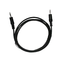 Кабель AUX VCOM Jack 3.5mm (m)-Jack 3.5mm (f) 1.5м ПВХ черный (1/10/250) 