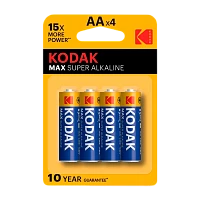 Батарейка Kodak MAX LR6 AA BL4 Alkaline 1.5V (4/80/400/17600)