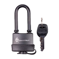 Замок Smartbuy навесной 40x45мм удлиненная дужка 3 ключа