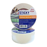 Скотч STICKY 48мм*55м 150мкм малярный (1/36)