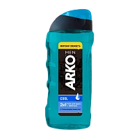 Гель для душа мужской Arko COOL 2в1 260мл (1/12)