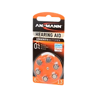 Батарейка Ansmann ZA13 BL6 Zinc Air