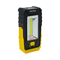 Фонарь автомобильный Космос 6006 5W 3COBLED от батареек 3хААA желтый (1/24/96)