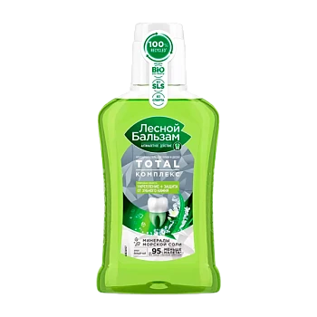 Ополаскиватель Лесной Бальзам Природная свежесть (Алоэ Вера,Белый чай) 250мл (1/12)
