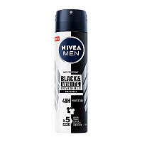 Дезодорант мужской Nivea BLACK&WHITE FRESH спрей 150мл ENG (1/12)
