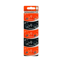 Батарейка Minamoto G1/LR621/LR60/364A/164 BL10 Alkaline 1.5V (10/200/10000)