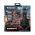 Наушники полноразмерные Defender G-390 Warhead с микр. игровые черный синий (1/20)