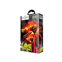 Наушники внутриканальные HOCO M45 с микр. черный (1/9/90)