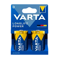 Батарейка Varta LONGLIFE POWER (HIGH ENERGY) LR20 D BL2 Alkaline 1.5V (4920) (2/12/60)