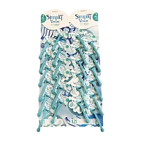 Бритва одноразовая Gillette "VENUS Simply 2 (Satin Care)" 2 лезвия Shrink 24 12шт. на карте (24/288)