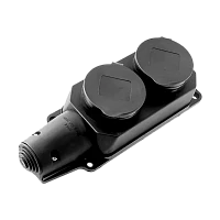 Колодка Прогресс 2р.С/З каучук черный (без инд.упаковки) (1/10/60)