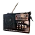 Радиоприемник Waxiba XB-701ВТ пластик microSD USB/Jack3.5 черный (1/40)