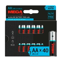 Батарейка Promega LR6 AA BL40 Alkaline 1.5V (40/240/720/25920)