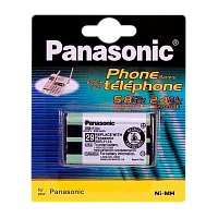 Аккумулятор для радиотелефонов Panasonic 2XAAA BL1 NI-MH 500mAh (1/6)