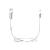 Кабель HOCO X4 USB (m)-Lightning (m) 1.2м 2.4A силикон белый (1/32/320)