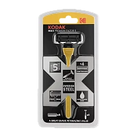Бритва Kodak "MAX Premium Razor 5" 5 лезвий 4 кассеты (1/12/48)