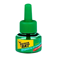 Жидкость от комаров SuperBAT 45 ночей 30мл (1/24)