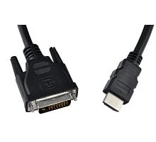 Кабель Perfeo D8001 HDMI (m)-DVI-D (m) 2м черный (1/20)