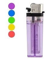 Зажигалка газовая Ecos 68L-O ассорти (50/1000)