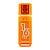 Флеш-накопитель Smartbuy Glossy 16GB USB2.0 пластик оранжевый