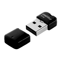 Флеш-накопитель Smartbuy ART 16GB USB2.0 пластик черный