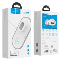 Беспроводное З/У HOCO CW21 2.0A 10W Apple Watch+Airpods белый (1/44)