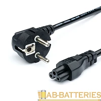 Кабель питания Atcom AT15270 евровилка-IEC 320 C5 1.8м ПВХ черный (1/10/100)