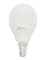 Лампа светодиодная Старт G47 E14 10W 2700К 220V шар Eco матовая (1/10/100)