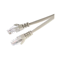 Патч-корд GoPower RJ-45 (m)-RJ-45 (m) 20м кат.5е ПВХ 26AWG CCA серый в пакете (1/20)