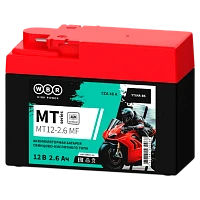 Аккумулятор для мототехники WBR MT12-2.6 MF 12V 2.6Ah