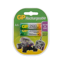 Аккумулятор бытовой GP HR6 AA BL2 NI-MH 2500mAh в пластиковой упаковке (2/20/200)