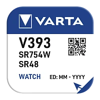 Батарейка Varta 393 BL1 Silver Oxide 1.55V (1/10/100)