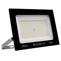 Прожектор светодиодный Ultraflash UFD005 100W 230V 6500К черный (1/4)