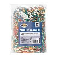 Резинка Aviora для банкнот 60мм 0.1 кг в уп. (1/100)