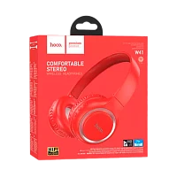 Наушники полноразмерные HOCO W41 bluetooth 5.3 красный (1/60)
