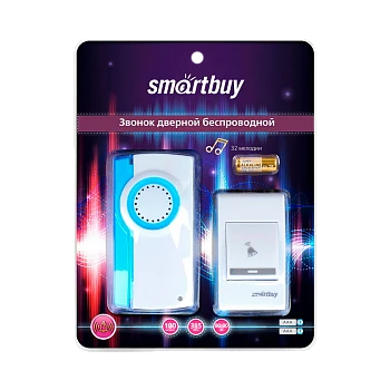 Беспроводной звонок Smartbuy с цифровым кодом белый (1/60) 