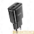 Сетевое З/У HOCO C88A 2USB 2.4A с кабелем microUSB черный (1/12/120)