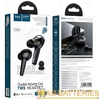 Наушники внутриканальные HOCO ES55 bluetooth 5.0 с микр. черный (1/148)