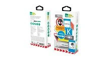 Автомобильное З/У MORE CHOICE AC23i 2USB 2.4A с кабелем Lightning белый