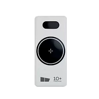 Внешний аккумулятор MORE CHOICE PB70S-10 10000mAh 3.0A 5W 3USB беспроводная зарядка белый