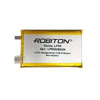 Аккумулятор ROBITON LP855080UN 3.7В 4100мАч без защиты PK1