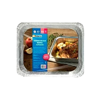 Форма алюминиевая Paterra "БОЛЬШАЯ" V=3000 мл, 322 х 255 х 51мм (1/25)