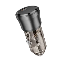 Автомобильное З/У Borofone BZ24 1USB 20W QC3.0 черный (1/98/392)