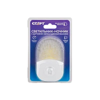 Ночник Старт Meteorite NL 2LED 220V диммируемый белый (1/20)