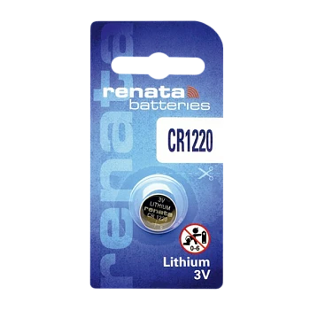 Батарейка Renata CR1220 BL1 Lithium 3V (10/300/2400)