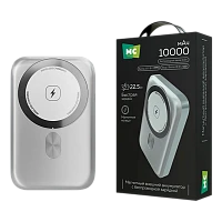 Внешний аккумулятор MORE CHOICE РВ23-10 10000mAh 3.0A 22.5W 1USB+1Type-C PD3.0 серый