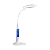 Светильник настольный Camelion KD-823 8W 230V 1LED на основании сенс. термометр белый (1/10)